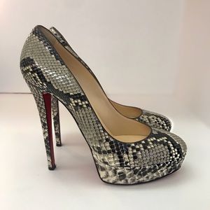 Christian Louboutin Bianca Python size 40